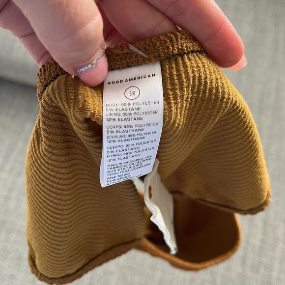 Good American‎ Bikini Bottoms Womens Size 5 6 XXL XXXL Brown - Picture 4 of 7